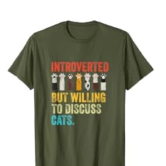 Colorful Cat Graphic T-Shirts and Sweatshirt - Picture 3 of 16